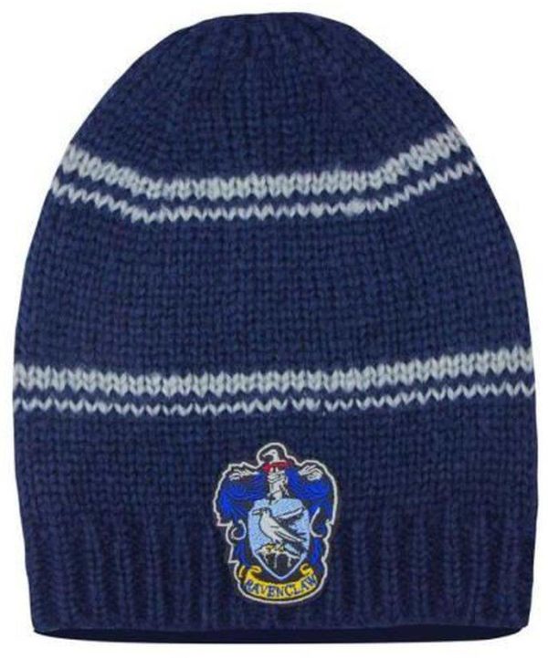 Bonnet bleu de la maison Serdaigle.