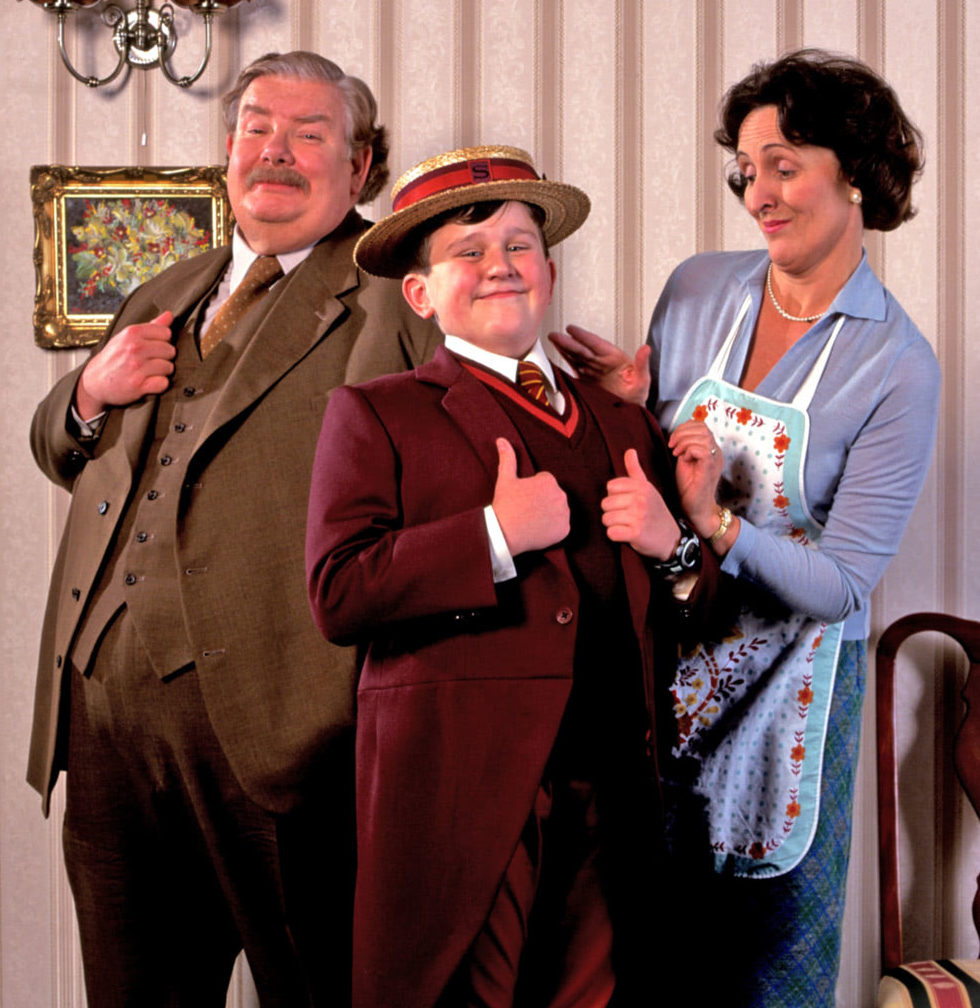 Photo Vernon, Petunia et Dudley Dursley